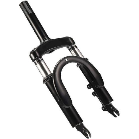 12-Zoll-Vorderradfedergabel mit Bremsscheibenhalterung aus legiertem Stahl für Motorräder, Mountainbikes, Elektroroller und E-Bikes.