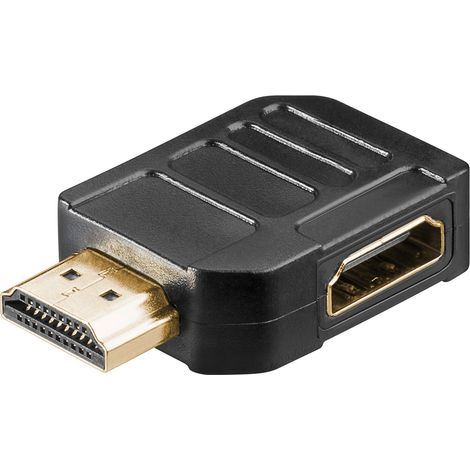 Goobay 51725 cambiador de género para cable HDMI Negro