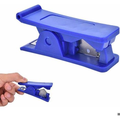 3 pièces de ciseaux de trachée PEPU bleus, couteau de coupe de tube, outil de coupe de tube, coupe-tube, coupe-tube Coupe de t (1/5)