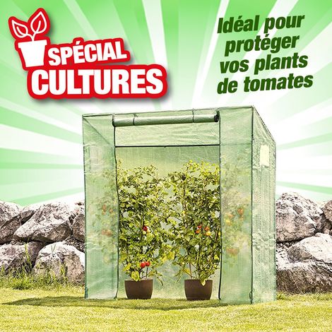 Serre extérieure largeur 2 mètres, profondeur 60 cm, hauteur 2,30 mètres (1/2)