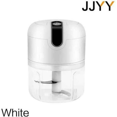 Hachoir manuel,JJYY-Mini pulvérisateur électrique intelligent,250ml,pour hacher des légumes et des épices- White[A1842]