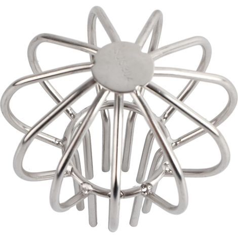 Gouttière de toit extérieure de terrasse (50 mm), outil de gouttière à grand déplacement en acier inoxydable (1/5)
