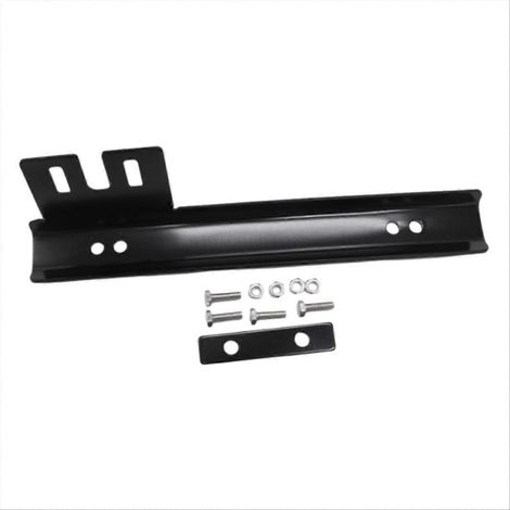 Support universel de plaque d'immatriculation pour pare-chocs avant de voiture (1/5)