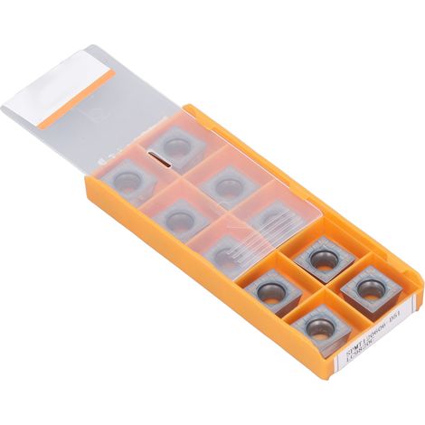 [10pcs] Plaquettes de fraisage CNC SPMT120606-D51, outils de coupe pour machine-outil, inserts carbure, lot de 10 pièces. (1/5)