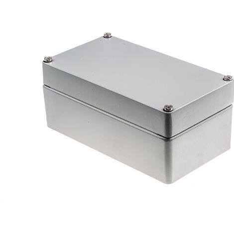 Boîtier RS PRO en Fonte d'aluminium, 220 x 120 x 90mm, Gris IP66 ( Prix pour 1 ) (1/3)