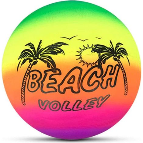 10 Ballons de plage, 22 cm, PVC durable, couleurs arc-en-ciel, jouets piscine, extérieur, enfants plus de 3 ans (1/5)