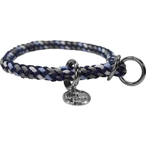 EQuest Hunde-Halsband mit Zugstop - Ultimo Blue Boy, 40 cm