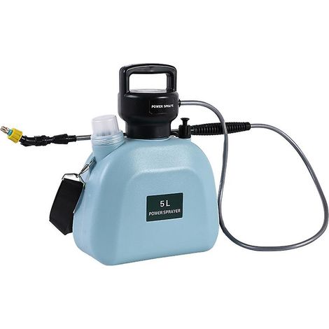 Arroseur électrique portable rechargeable par USB avec bandoulière, outil agricole, Atomi-5L-Bleu (1/5)
