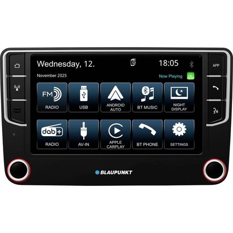 Blaupunkt Wolfsburg 648 Autoradio Android Auto™, Apple CarPlay, Sintonizzatore DAB+ (1/5)