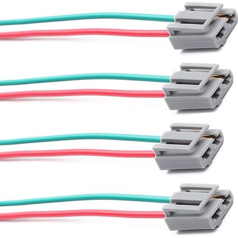 Lot de 4 faisceaux de câbles en queue de cochon pour distributeur Connecteur de batterie et de tachymètre 12 volts Compatible avec 170072 (1/5)