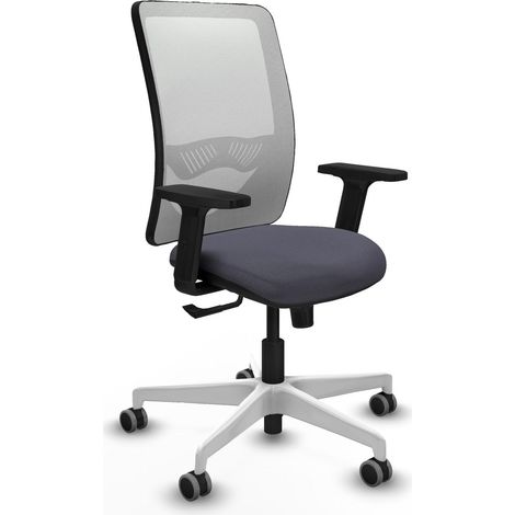 Chaise ergonomique piqueras y crespo Zulema blanc ajustable (1/2)