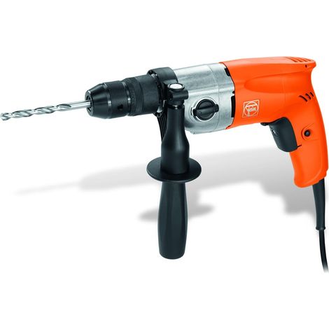 Perceuse à une vitesse rapide jusqu’à 10 mm, BOP 10-2, 500 W, Rotation droite/gauche, Mandrin de serrage de précision en métal, plage de vitesse pour l'acier et l'acier inoxydable, Câble de 5 m. (1/5)