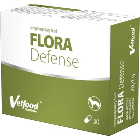 VetFood Flora Defense probiotyk pies i kot 30 kapsułek