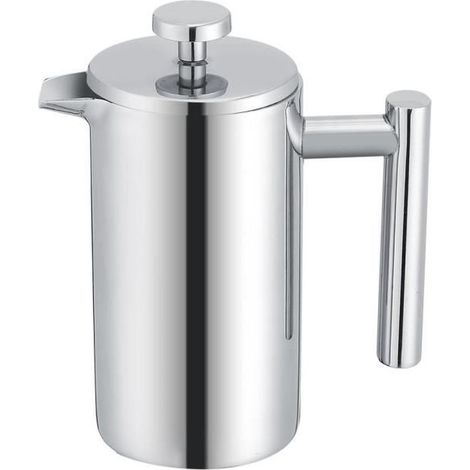 Fosa Cafetière à Piston Presse française en Acier Inoxydable Double Paroi avec Filtres 350ML