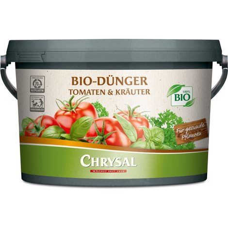 Chrysal Bio Dünger Tomaten & Kräuter - 2,5 kg (1/3)
