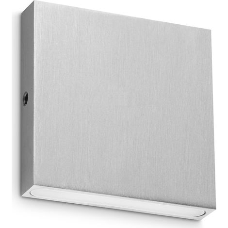 Ideal Lux Applique moderna POST-IT 1 luce LED integrato IP65 acciaio metallo