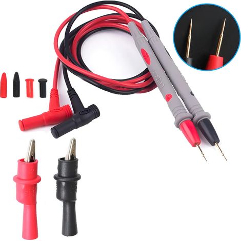 Kit de cordons de test pour multimètre numérique avec câble universel, 20 A (1/5)