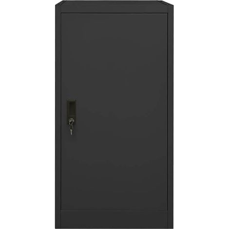 Maison Exclusive - Armoire à selles Anthracite 53x53x105 cm Acier (1/5)