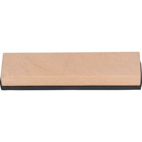 Pierre à aiguiser haute densité et épaisse avec une base en caoutchouc antidérapante, adaptée aux éplucheurs, pierre à aiguiser en topaze grain 1000. (1/5)