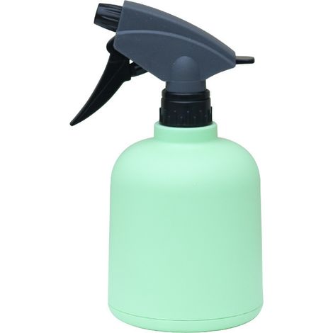 Arrosoir en plastique avec bec verseur réglable pour l'arrosage des plantes ou le nettoyage ménager. (Vert 600 ml) (1/3)