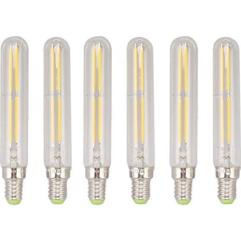 Ampoule Tubulaire - LED 4 W - E14 - 2300 K - T20x120 mm - 220-240 V - Pour Éclairage Intérieur - 2 Pièces (1/5)