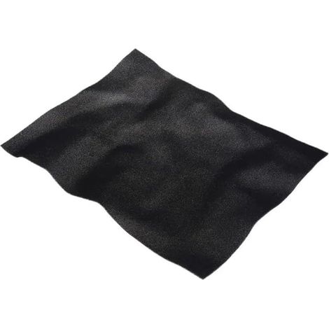 Filtre à poussière en éponge réutilisable et lavable en coton pour boîtier d'ordinateur Noir 3/5 mm 500 x 400 mm (1/5)