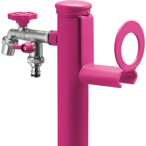 Portatubo per Fontane da Giardino in Acciaio Belfer 42/PGS Ciclamino (1/4)
