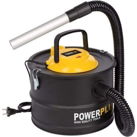 Power Plus Aspirapolvere per Cenere, collettore di Polvere, Adatto per Forno, Camino 1000 W 15 Litri, Nero, 0 (1/3)