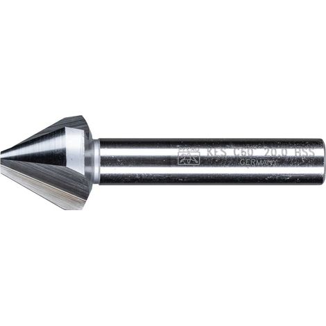 PFERD TOOLS KES HSS DIN 334 C60° 20,0 25202166 Fraise conique 20 mm HSS 1 pc(s) (1/3)