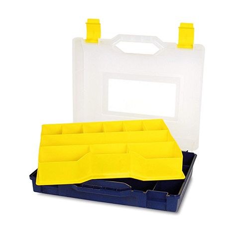 Tayg CASE4 Valigetta per Attrezzi con portaminuteria Nº42, Giallo (1/2)