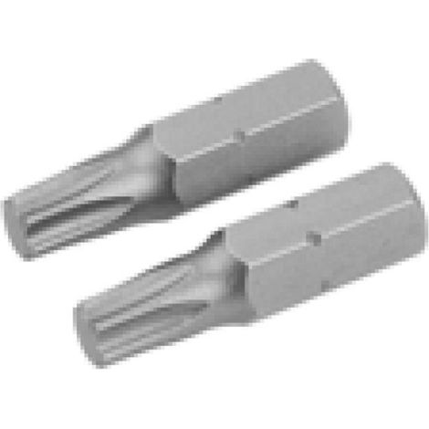 SATZ 2STK. S2 TORX-BITS T15X25MM TOLSEN