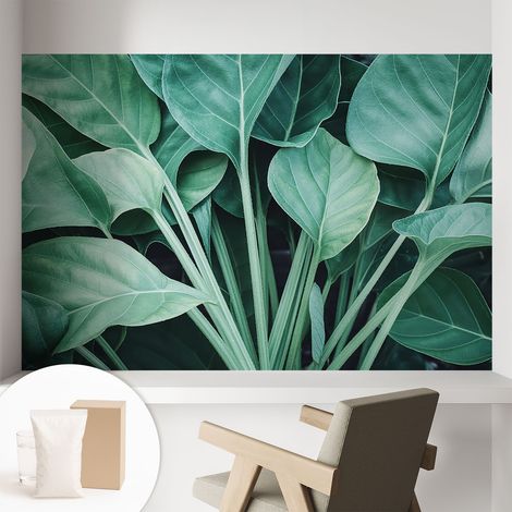 Carta Da Parati - Mural - Con Sala Da Pranzo - Camera Da Letto - Cameretta - Con Colla Gratuita Natura verde 104x70 cm (1/5)