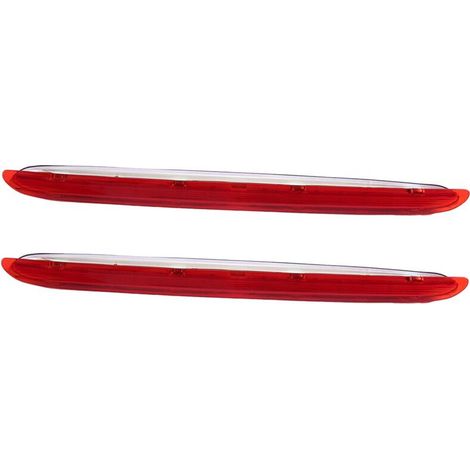 Dos luces de freno de montaje alto, luces de advertencia de freno y luces de freno de montaje alto adecuadas para los años modelo 2011-2018, 7P6945087B