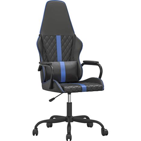 Maison Exclusive - Sedia da Gaming Nera e Blu in Similpelle (1/5)