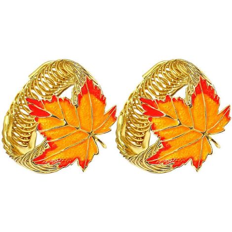 Quatre embrasses de rideaux en métal à motifs de feuilles, couleurs assorties aléatoirement. (1/5)