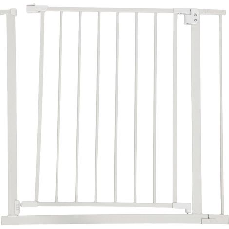 Puerta de seguridad extensible para puertas y escaleras, 75-100 cm
