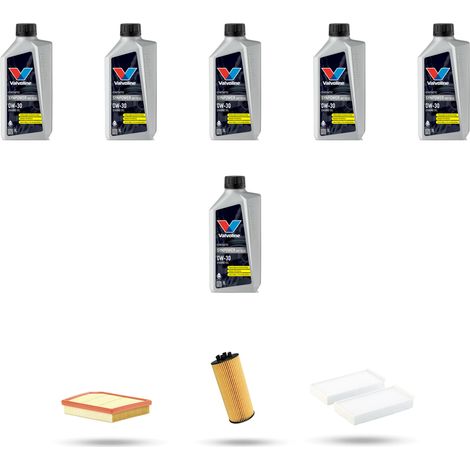 Kit tagliando 3 FILTRI e 6L OLIO compatibile con Bmw serie 1 (F40) 135i 225kw dal 2019 (1/5)