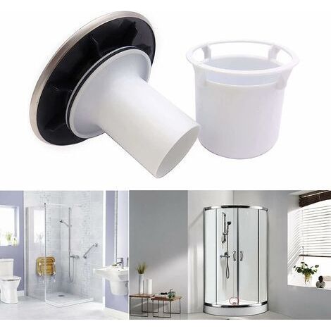 Bonde de Douche Vidage de Douche efficace évite les débordements Tube de Vidange / Couvercle de tasse 90 mm/115 mm de remplacement 1pcs (1/5)