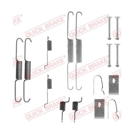 Kit d'accessoires, mâchoire de frein Quick Brake 105-0811 NISSAN