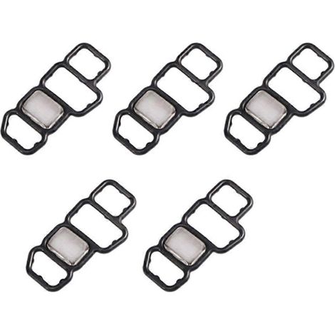 Lot de 5 joints de solénoïde, filtre de tiroir de soupape, compatible avec Honda Civic VTEC 06-14 15826-RNA-A01 (1/5)