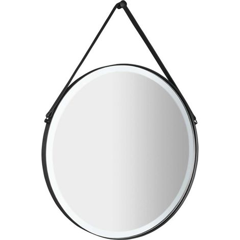Sapho - Mirror Orbiter mit LED-Beleuchtung, Durchmesser 70 cm, schwarz matt ORL070 (1/5)