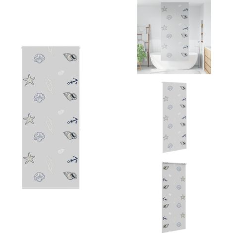 Store enrouleur de douche 90x240 cm largeur du tissu 86 cm - Store Enrouleur De Douche - Stores Enrouleurs De Douche - Store De Douche - Rideau De Douche Enroulable (1/5)