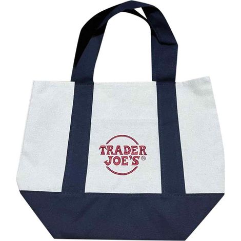 Trader Joe's Miniatur-Tragetaschen aus pastellfarbenem Canvas, limitierte Auflage 2025, 1 Stück (1/5)