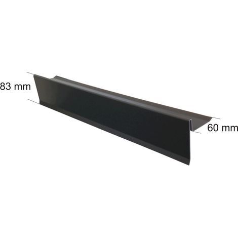 Sarei Windleiste 1000 x 83 x 60 mm Dachabschlüsse