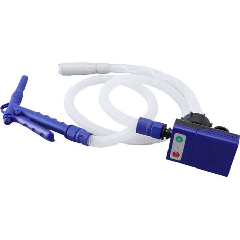 Pompa elettrica per travaso carburante da 12 V con arresto automatico (3,8 GPM), pompa per travaso benzina con adattatore a 4 misure. (1/5)
