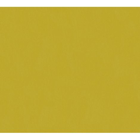 A.S. Creation Alpha  333721  Vliestapete Einfarbig  0.53 m x 10.05 m  Gelb (1/4)