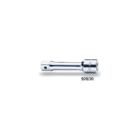 Beta 928/20 - Prolunghe con attacchi quadri maschio e femmina 3/4" cromate