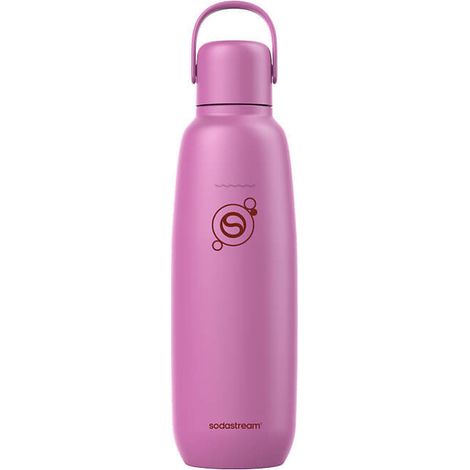 Bouteille Isotherme SodaStream Fizz&Go Cool 0,9 L Acier Inoxydable Couleur Goyave