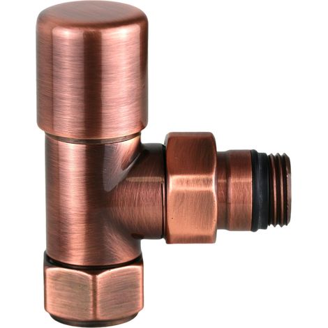 1/2-Zoll-Gaseckventil mit Thermostatoption in der Farbe Antikkupfer Arteclima 30812MR  Kupfer (1/2)