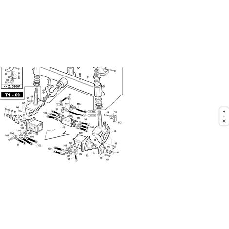 Perno snodo SN c/supporto mot.idr.T1-4WD ORIGINALE KUBOTA GIANNI FERRARI 01.50.01.1650